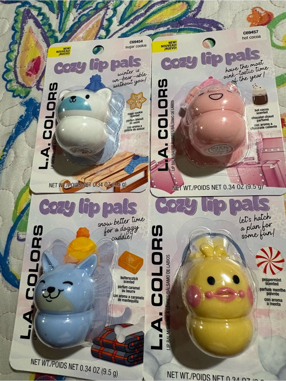 L.A. COLORS Cozy Lip Pals Lip Balm - Pink Hot Cocoa
